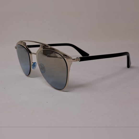 Christian Dior Womens Mirror Aviator Sunglasses Reflected SIlver 85LHD 52-21-140 - Picture 9 of 16